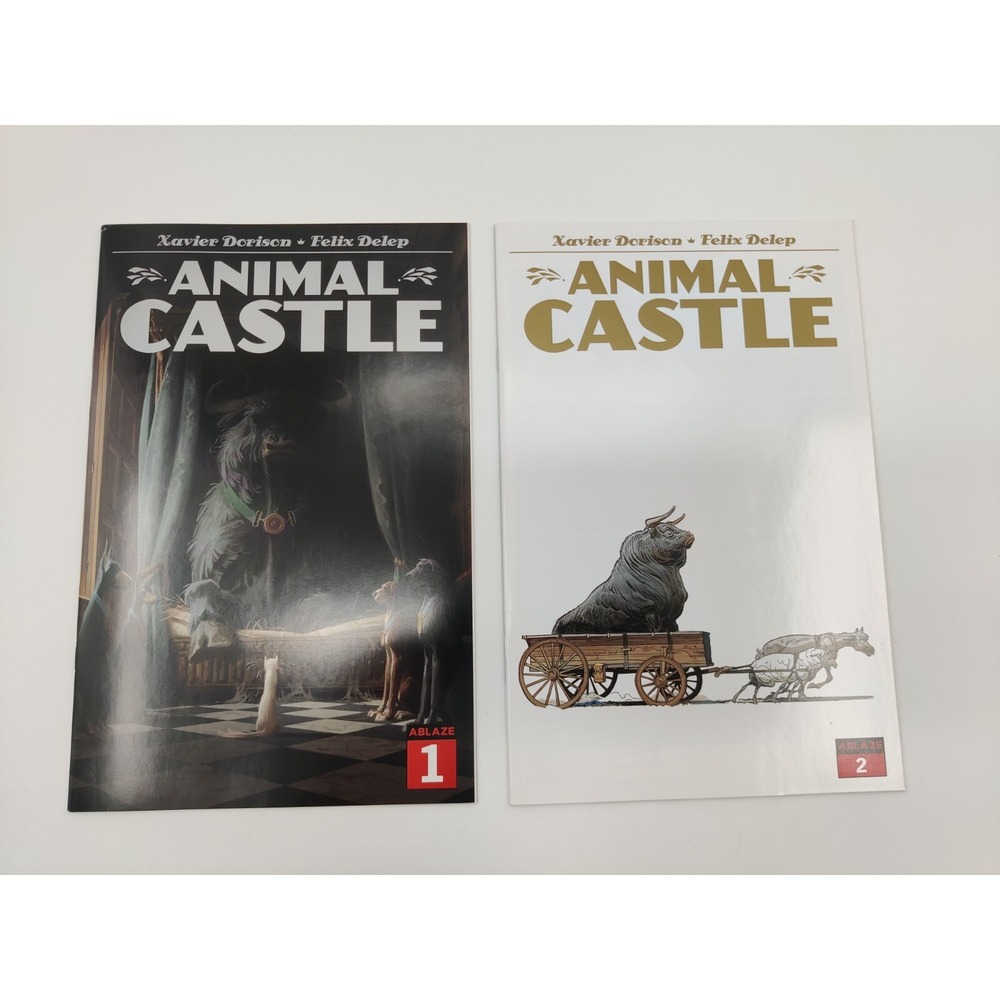 ANIMAL CASTLE #1 2nd #2 1st Print Main Cover A Set Felix Delep Ablaze Comic